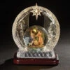 9.25” Musical Arch Nativity Scene In Dome With Lighted Star B/O -Ornaments Store rinc20132355 24626.1588370520