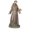 Distressed Finished Saint Francis Of Assisi Nativity Figurine 25" - 33387798