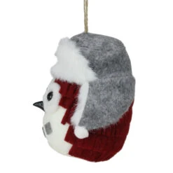 Roman 5.25" Red And White Owl Christmas Hanging Ornament -Ornaments Store roman 32595b 1 84504.1588369457