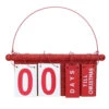 Roman 9.25" Red And White Glittered Hanging Christmas Countdown Holiday Sign -Ornaments Store roman 33356 87902.1588359279