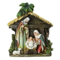 Roman 8.5" Joseph's Studio Holy Family Christmas Nativity Scene Figures