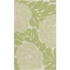 8' X 11' Green And Light Gray Devine Floral Hand Woven Reversible Wool Area Throw Rug -Ornaments Store ruhn0i3wq2ia7pcnl530tqwgdmvueq10 26911.1588397528
