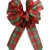 8.5" X 14" Red And Green Plaid Mesh Christmas Bow Figurine - 31075042 -Ornaments Store rxvlg5cavtoi8ylani8htms3uwlbadrp 67941.1588398313