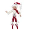 13" Red And Cream Whimsical Dusty Elf With Holly Berries -Ornaments Store select xn446 13 rc 1 38994.1665610437