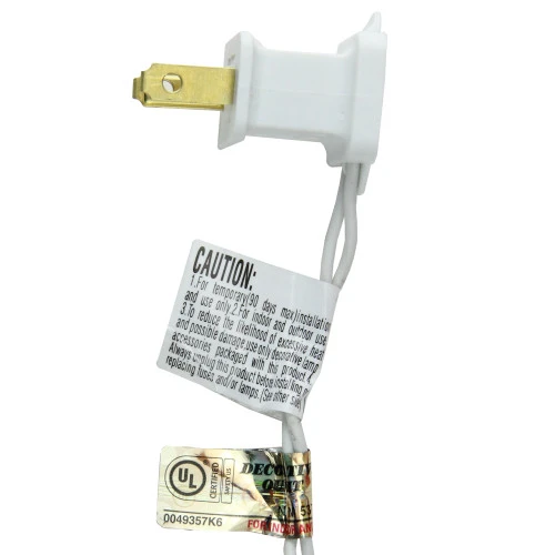 Northlight 18" Pre-Lit Snow White Artificial Christmas Tree - Multicolor Lights 5 Northlight 18" Pre-Lit Snow White Artificial Christmas Tree - Multicolor Lights - Image 3