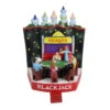 6.25" Red And Green Casino Gambling Blackjack Table Christmas Stocking Holder -Ornaments Store sterling 147014 54574.1588356628