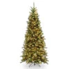 Christmas Central 6.5’ Pre-Lit Tiffany Fir Medium Artificial Christmas Tree, White Lights -Ornaments Store tfslh 65lo 52381.1670489769