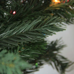 9.5' Pre-Lit Slim Vermont Fir Artificial Christmas Tree - Multicolor Dura Lit Lights -Ornaments Store tmastgijxhcluzfudgxxtklhnxivymcp 46779.1588397841