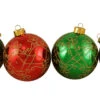 4ct Vibrantly Colored Glittered Geometric Shatterproof Christmas Ball Ornaments 3.25" (80mm) -Ornaments Store tp1ykuffzfeijheyzrlowxr3ead8umeq 83819.1588389067