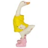 9.75" Standing Spring Duck With Yellow Raincoat And Pink Rain Boots Figurine - 34257029 -Ornaments Store transpac a2394 pink 1 37204.1588400048