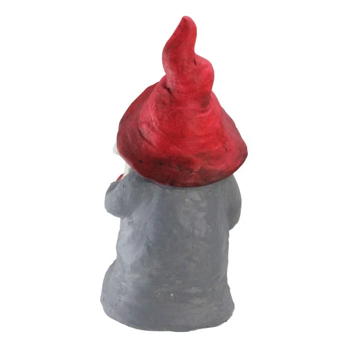 Northlight 16” Gray And Red Decorative Christmas Gnome Figurine 4 Northlight 16” Gray And Red Decorative Christmas Gnome Figurine - Image 2