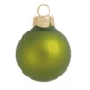 8ct Olive Green Glass Matte Christmas Ball Ornaments 3.25" (80mm) -Ornaments Store u0vyd0fvgml78yhe4a3kdgpycap6mplt 01948.1588415040