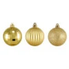 Northlight 100ct Vegas Gold Shatterproof 3-Finish Christmas Ball Ornaments 2.5" (60mm) -Ornaments Store u1nghnnf44tjlc3qjddighx5eujdp8cf 86738.1588369491