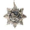 Northlight 6" Brown And Gray Pre-Lit Snowflake With Bird Christmas Ornament -Ornaments Store udyfadanw9364hantoykmrux1ieuvtx0 66623.1588357554