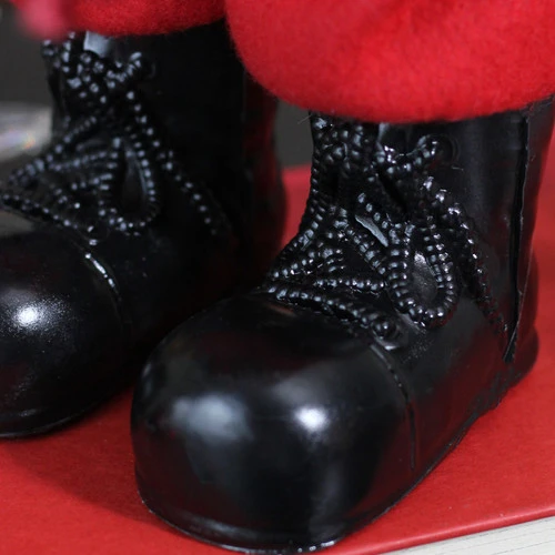 Northlight 18.5" Red And White Santa In Knit Deer Sweater With Sack Of Pine Christmas Figurine 7 Northlight 18.5" Red And White Santa In Knit Deer Sweater With Sack Of Pine Christmas Figurine - Image 5