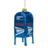 Northlight 4.5" Shiny Blue "Express Mail" USPS Mailbox Glass Christmas Ornament -Ornaments Store ups 2020 2 28210.1664639667