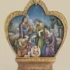 Roman 10.5" Blue And Gold Crown With Religious Nativity Scene Tabletop Decor -Ornaments Store vgx5atjphnnrvoy78dhgauoaokyazepg 35444.1588359269