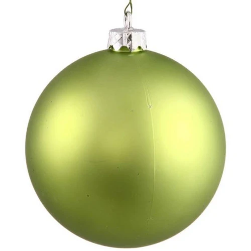 Matte Green Commercial Shatterproof Christmas Ball Ornament 8" (200mm) 4 Matte Green Commercial Shatterproof Christmas Ball Ornament 8" (200mm) - Image 2