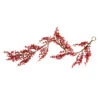 5' X 6" Red And Brown Wild Fall Berry Artificial Christmas Garland - Unlit -Ornaments Store vickerman p152812 17652.1588357691