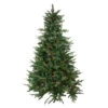 9' Pre-Lit Full Grantwood Pine Artificial Christmas Tree - Multicolor Lights