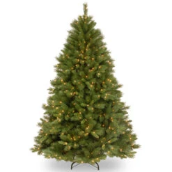 Christmas Central 4.5' Pre-Lit Medium Winchester Pine Artificial Christmas Tree, Clear Lights