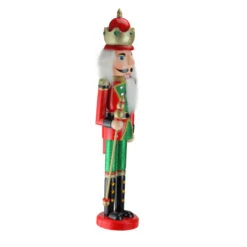 Northlight 24" Red And Green Wooden Christmas Nutcracker King With Scepter -Ornaments Store wkig5jx10juzjkfdwbkyulclweqlairn 40313.1587645148