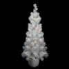 Northlight 3.5' X 18'' Pre-Lit Potted Flocked White Tinsel Artificial Christmas Tree - Clear Lights -Ornaments Store wx5pechnzi6muofrwsqtyncfiakjyz5a 65286.1588369454