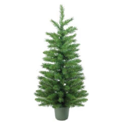 Northlight 4' Potted Norway Spruce Medium Artificial Christmas Tree - Unlit