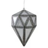 Northlight 5.5" Gray And Clear Mirrored Geometric Drop Christmas Ornament -Ornaments Store zkvsf2afzuc3edeli0eti5tyrl3iuawa 46513.1588370998