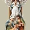 Roman 11" White And Brown Angel With Holy Family Under Star Christmas Tabletop Figurine 1 Roman 11" White And Brown Angel With Holy Family Under Star Christmas Tabletop Figurine -Ornaments Store zmnntwt4ykkfslhywql4qecshb601nmj 16240.1588344008