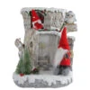 Northlight 17.5" Red And Gray LED Lighted House With Plush Gnome Couple Christmas Decor -Ornaments Store zo6xmyhhzrehjyvz6vjx4ngqcmwbeknj 01867.1588415404