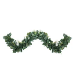 Northlight 9' Assorted Foliage And Needle Branch Christmas Garland - Unlit