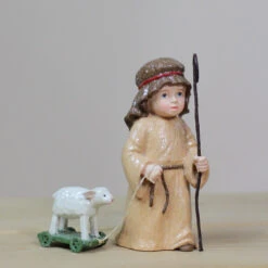 4.25" White And Brown Boy Shepherd With Lamb Christmas Nativity Decor -Ornaments Store zxq2rhhd9cetpmptrnnlvbmxs78fjbrv 65150.1588397093